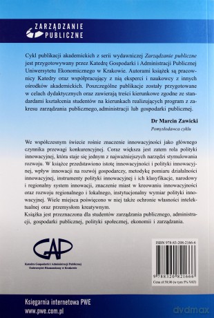 Polityka innowacyjna - Tomasz Geodecki,Łukasz Mamica [KSIĄŻKA]