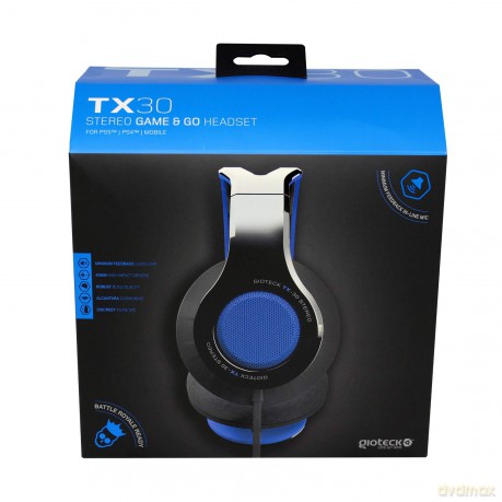 Tx30 Stereo Headset Ps4 Blue