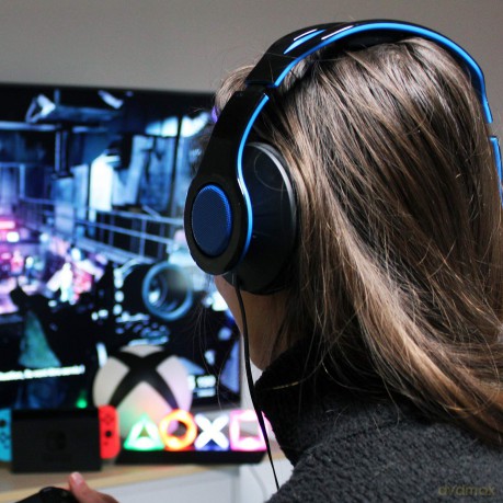 Tx30 Stereo Headset Ps4 Blue