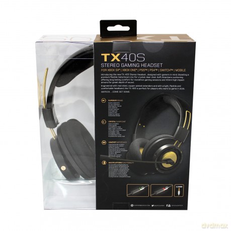 Tx40 Stereo Headset Xb1 Bl/Br