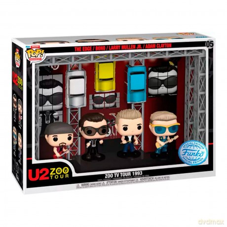 U2: Funko Pop! Moments - Zoo Tv Tour 1993 (Deluxe Edition)