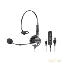 Ujm-Cuffia Business Mic Usb/Jack