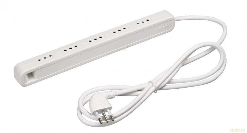 Ultraslim-Multipresa 10a Bianco
