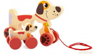 Ulysse: Pull Along - Mummy Dog
