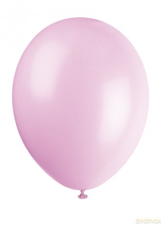 Unique Party: 10 Ct 12'' Powder Pink Balloon