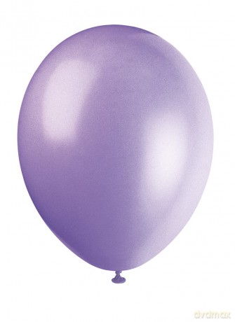 Unique Party: 10ct 12'' Lilac Lavender Bllns