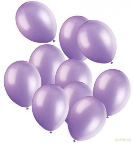 Unique Party: 10ct 12'' Lilac Lavender Bllns