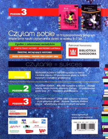 Świąty mikołaj czytam sobie poziom 3 - Agnieszka Tyszka [KSIĄŻKA]