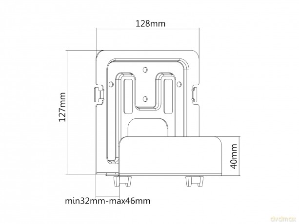 Universal Media Player Mount