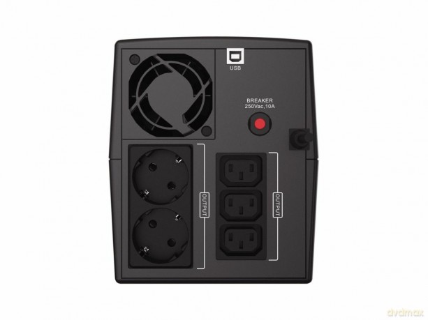 Ups 1500va 900w Ups. Iec. Shucko