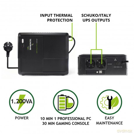 Ups Era Plus Active 1200w Schuko