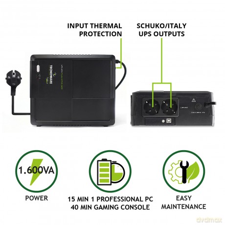 Ups Era Plus Active 1600w Schuko