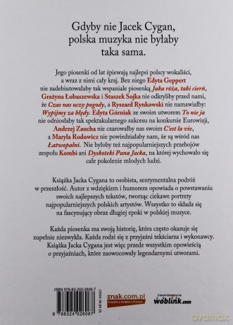 Życie jest piosenką tw - Jacek Cygan [KSIĄŻKA]