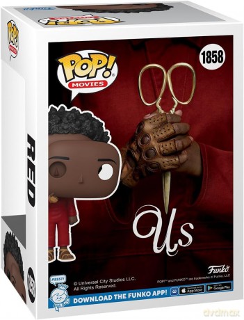 Us: Funko Pop! Movies - Red (Vinyl Figure 1858)
