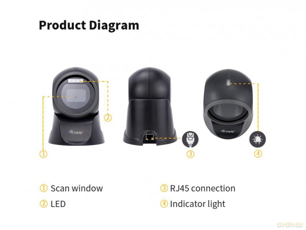 Usb 2d Desktop Image Barcode Scan
