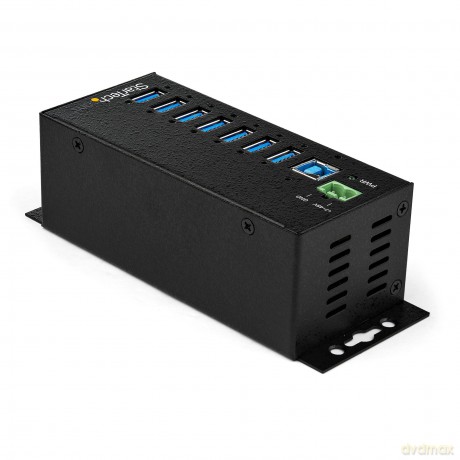 Usb 3,0 Hub - 7pt Indst, W Pwr Adtpr