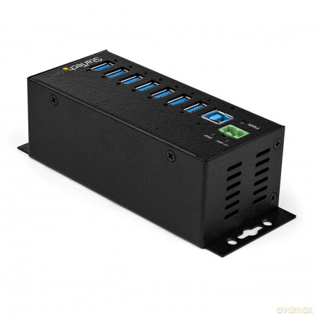 Usb 3,0 Hub - 7pt Indst, W Pwr Adtpr