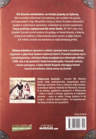 Zielona sukienka - Małgorzata Szumska [KSIĄŻKA]