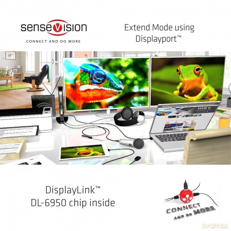 Usb 3.1 Dual Display Docking Stat.