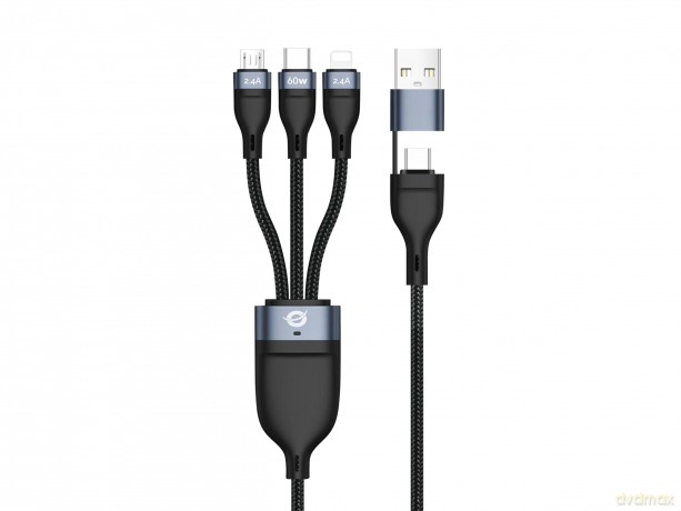 Usb 3-In-1 Pd 3.0 60w Charging Cabl