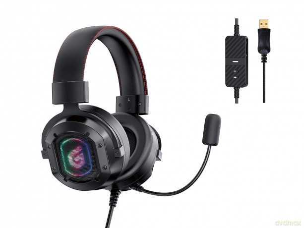 Usb 7.1 Gaming Headsetd Sorround