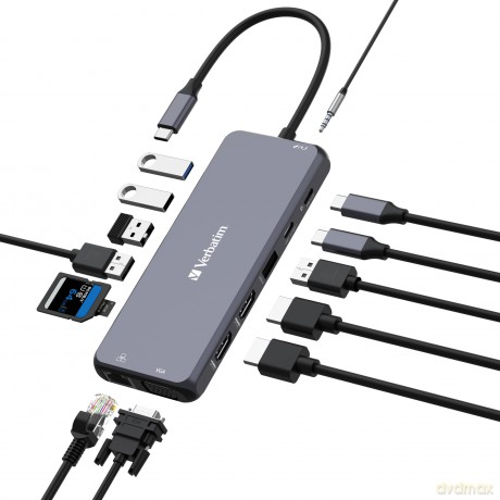 Usb C 14 In 1 Hdmi 4k Vga Pd 85w