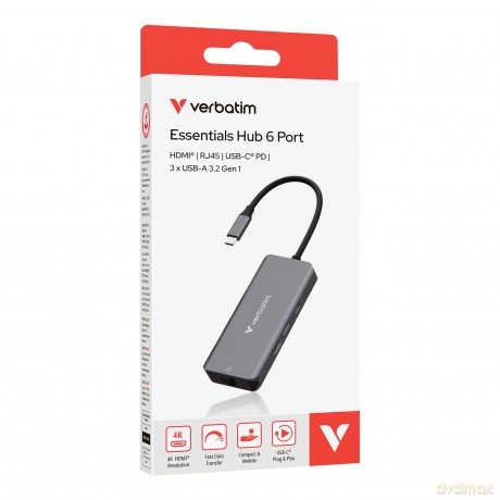 Usb C Multiport Hub 6 Porte Rj45