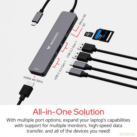 Usb C Multiport Hub 7 Porte