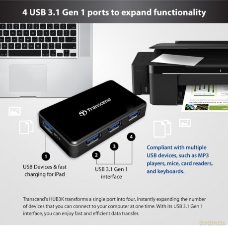 Usb3.0 4-Port Hub