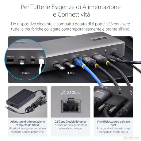 Usb4 Docking Station, Dual 4k
