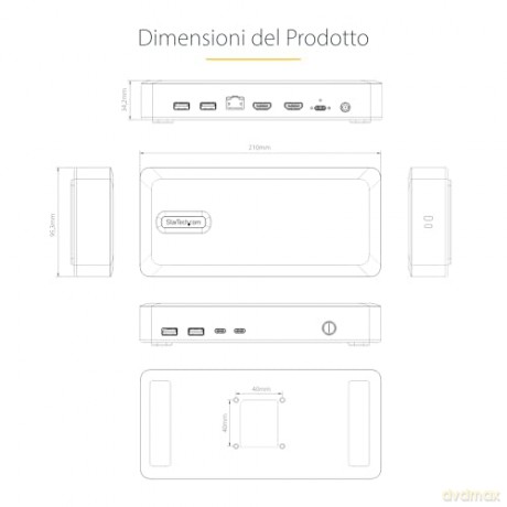 Usb4 Docking Station, Dual 4k