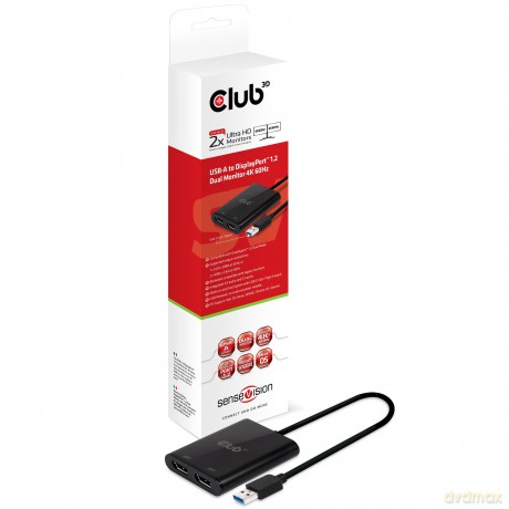Usb-A 3.1 To Dp 1.2 Dual Monitor