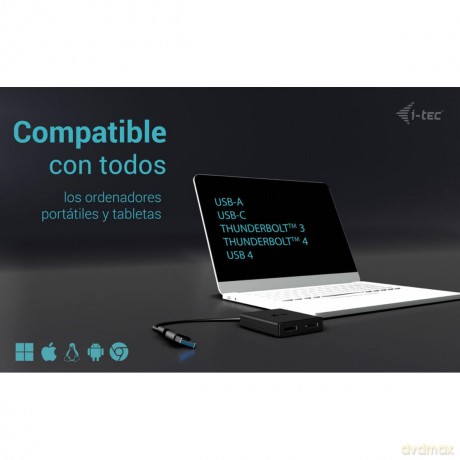 Usb-A/Usb-C Dual 4k Dp Video Adapt.