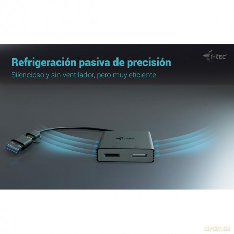 Usb-A/Usb-C Dual 4k Dp Video Adapt.