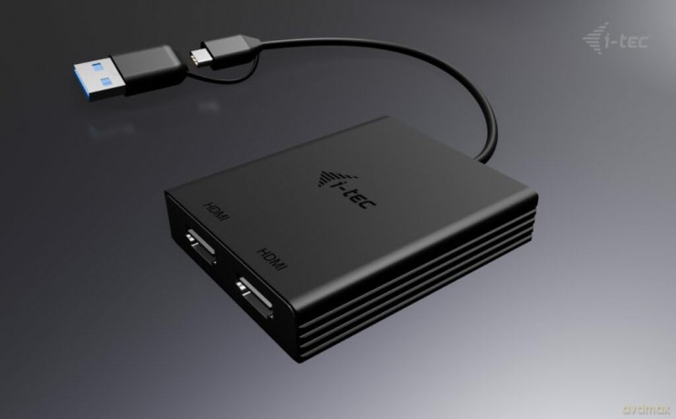 Usb-A/Usb-C Dual 4k Hdmi Video Ada.