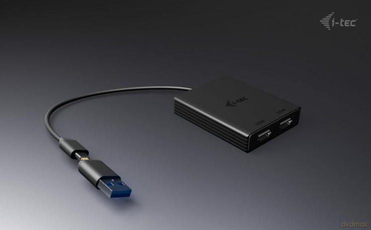 Usb-A/Usb-C Dual 4k Hdmi Video Ada.
