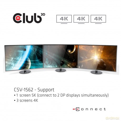 Usb-C 3.2 Univ.3x 4k Charg.Dock 60w