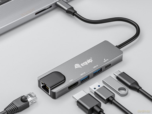 Usb-C 5 In1 Multifunction Adapter