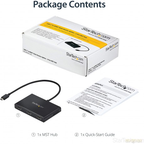 Usb-C A Hdmi - Hub Mst 3 Porte