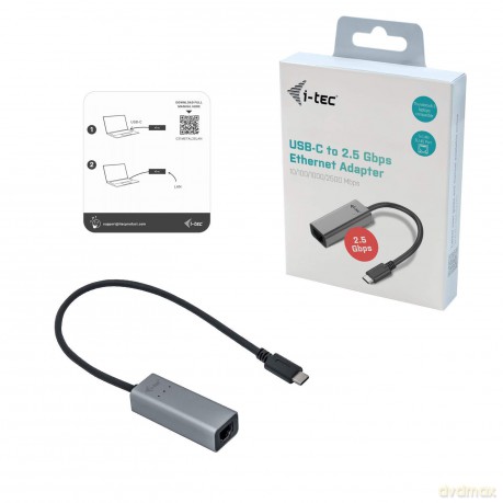 Usb-C Metal 2.5gbps Ethernet Adapt