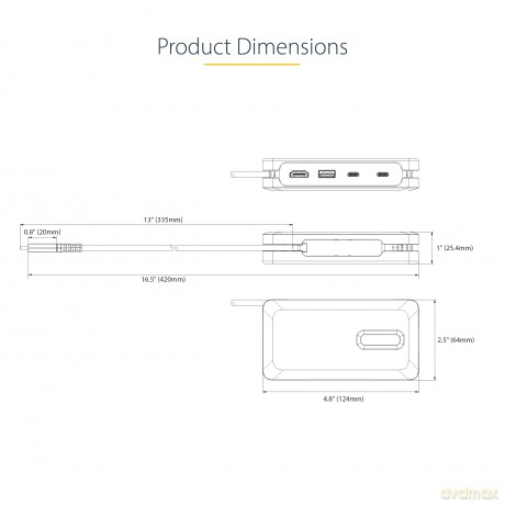 Usbc Multiport Adapter 4k 60hz Hdmi Pd