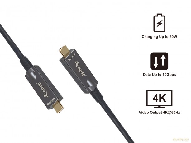 Usb-C To C Active Optical Cable 5m
