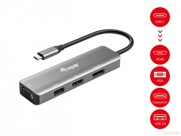 Usb-C To Hdmi/Displayport/Vga /Usb