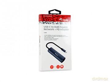 Usb-C To Rj45 Gigabit Network + Pd