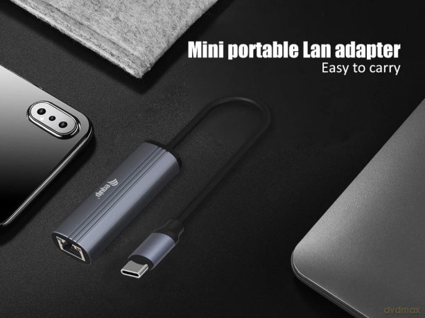 Usb-C To Rj45 Gigabit Network + Pd
