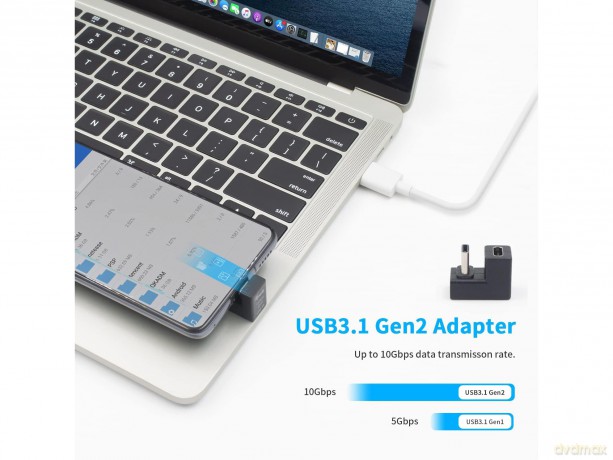 Usb-C U Plug Adapter 10gbps Pd 10