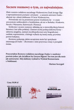 Rozmowy tw - Illg Jerzy [KSIĄŻKA]