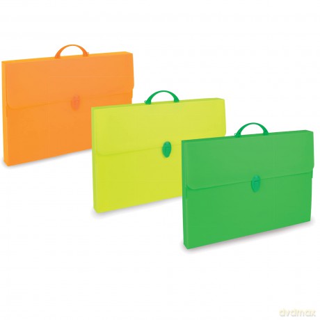Valigetta Fluo 28x39 Cm Col.Ass