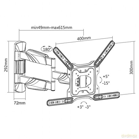 Value Lcd/Tv Wall Mount 4 Joints