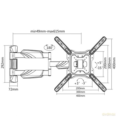 Value Lcd/Tv Wall Mount 4 Joints